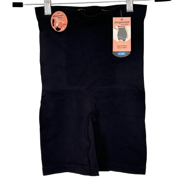 Shapermint Other - Shapermint Essentials Black High‎ Waisted Shaper Shorts Women's Size XL/2XL NWT